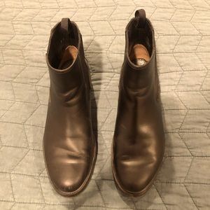 Everlane leather booties size 6.5